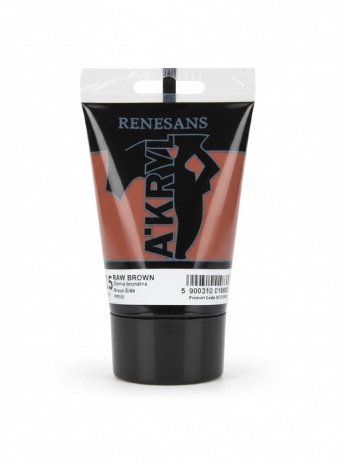 Renesans Farba akrylowa Ziemia brunatna kolor: ziemisty brunatny 100ml Renesans (25)