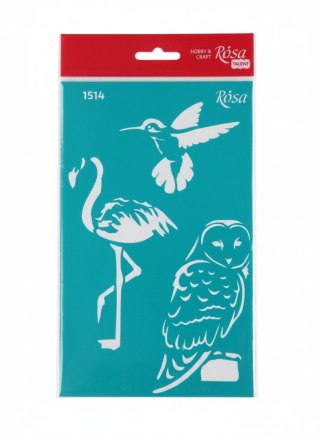 Rosa Szablon ptaki Rosa (1514)