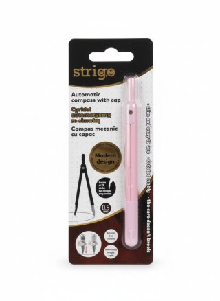 Strigo Cyrkiel automatyczny ze skuwką różowy 1 el. Strigo (SSC482)