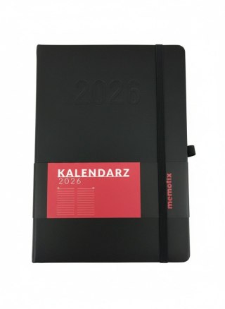 Antra Kalendarz książkowy (terminarz) 2026 MEMOFIX DNS A5 Antra (czarny)