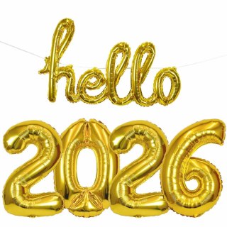Arpex Balon foliowy hello 2026 - zestaw Arpex (BLF7481)