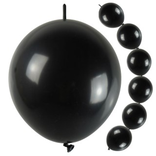 Arpex Balon gumowy z łącznikiem (10 szt.) czarna Arpex (KB7634)