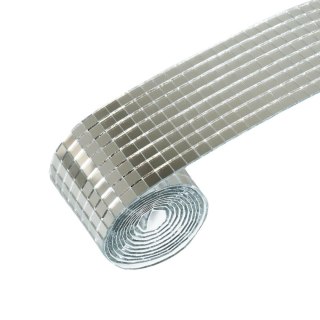 Arpex Taśma ozdobna discox1 [mm x m] srebrna Arpex (NR7672)