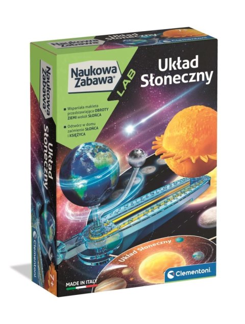 Clementoni Zestaw kreatywny dla dzieci Naukowa zabawa Układ Słoneczny Clementoni (50254)