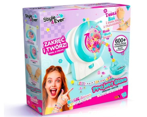 Epee Zestaw kreatywny dla dzieci Projekt Glam Zakręcony kreator bransoletek Epee (EP60468)