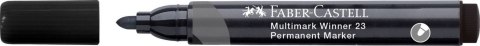 Faber Castell Marker permanentny winner 23 wkład czarny okrągła końcówka Faber Castell (453397 FC)