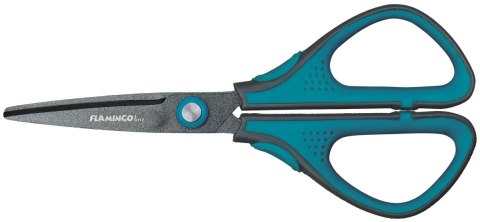 Flamingo Nożyczki teflonowe czarne ostrze 3D 15cm Flamingo (FL055526)