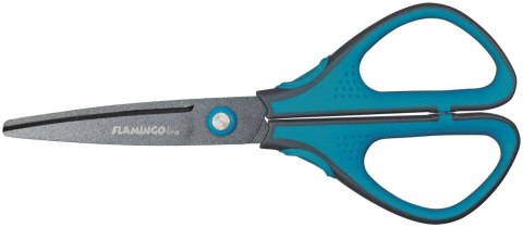 Flamingo Nożyczki teflonowe czarne ostrze 3D 17,5cm Flamingo (FL055525)