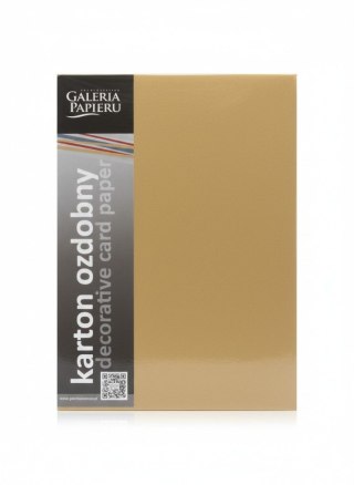 Galeria Papieru Papier ozdobny (wizytówkowy) pearl A4 ZŁOTY 210g Galeria Papieru (205454)