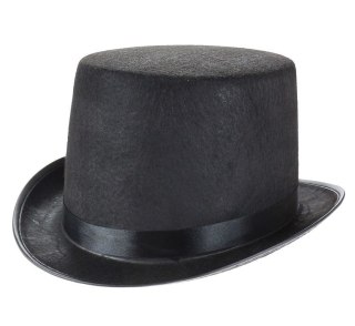 Godan Kapelusz cylinder czarny filcowy Godan (CCNFI-YH)
