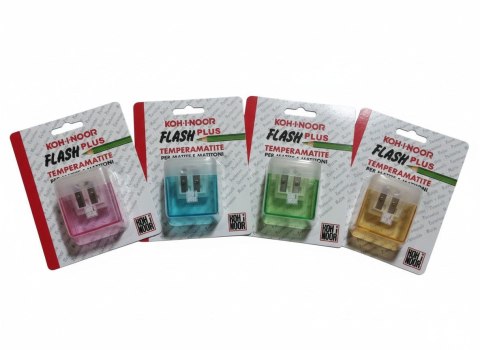 Koh-I-Noor Temperówka flash plus mix plastik Koh-I-Noor