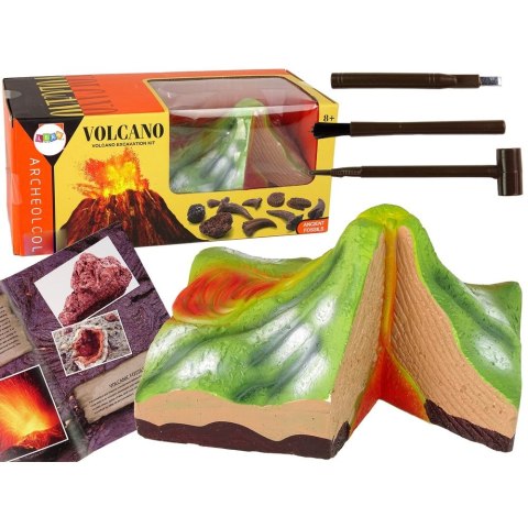 Lean Zestaw kreatywny dla dzieci wykopaliska wulkan Lean (14070)