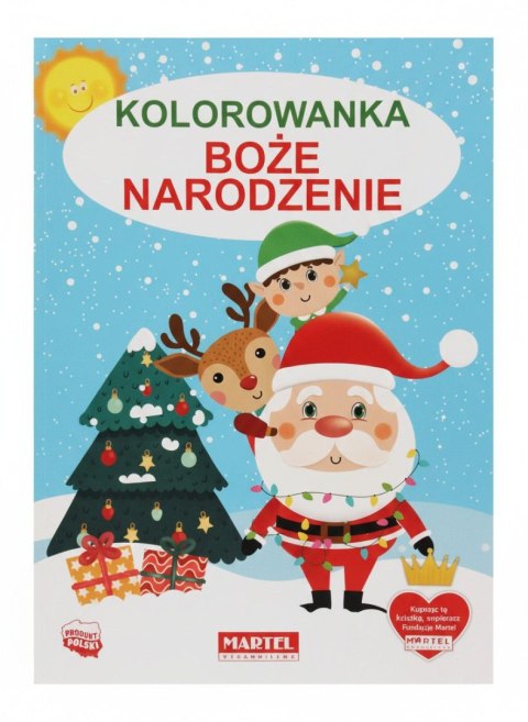 Martel Kolorowanka Boże Narodzenie Martel