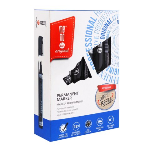 Memobe Marker permanentny czarny Memobe (mm021-02)