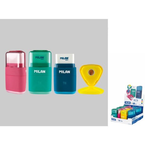 Milan Temperówko-gumka Tri Milan (4700116)