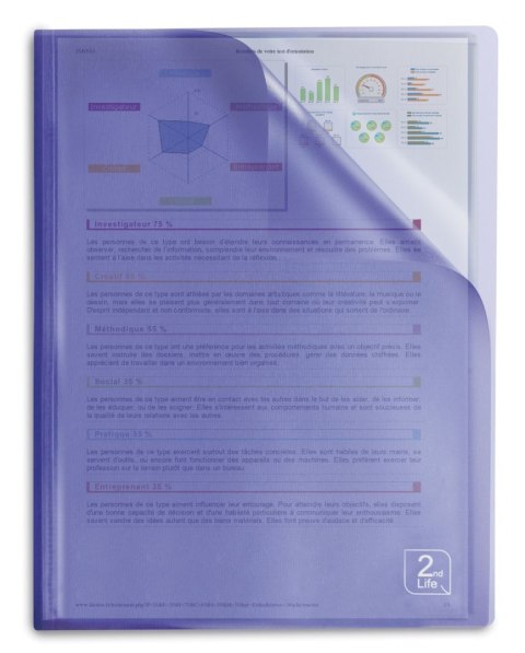 Oxford Album ofertowy Elba 2Life A4 40 kieszeni (400059343)