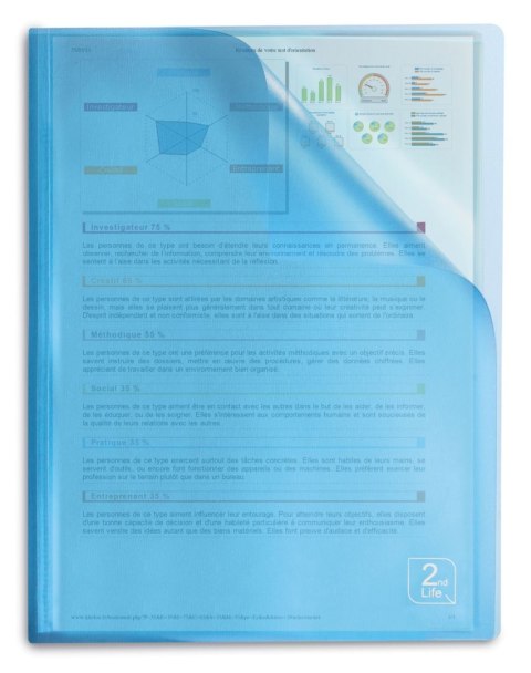 Oxford Album ofertowy Elba 2Life A4 40 kieszeni (400059343)