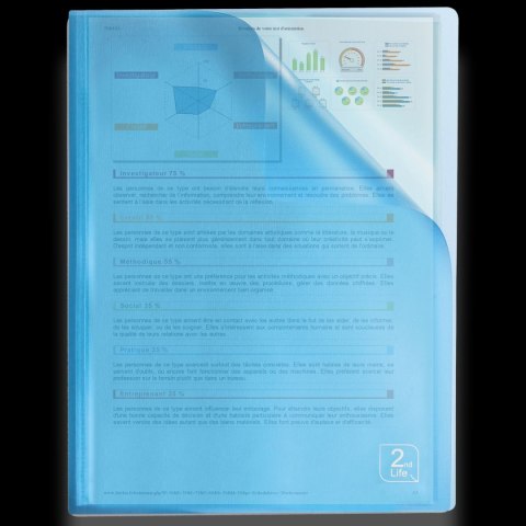 Oxford Album ofertowy Elba 2Life A4 40 kieszeni (400059343)