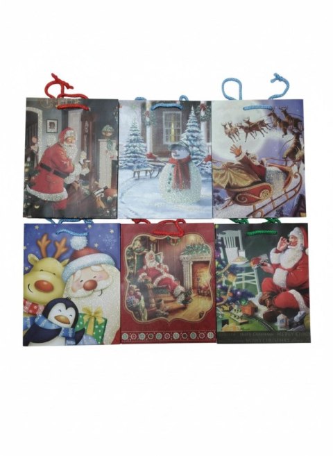 Panorama Torba prezentowa torebka laminowana brokat [mm:] 178x229x 98 Panorama (PL-2)