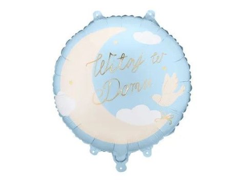 Partydeco Balon foliowy Witaj w domu 18cal Partydeco (FB349-001J)