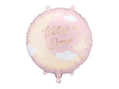 Partydeco Balon foliowy Witaj w domu 18cal Partydeco (FB349-081J)
