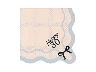 Partydeco Serwetki Happy 30 mix papier [mm:] 330x330 Partydeco (SP33-102-30)
