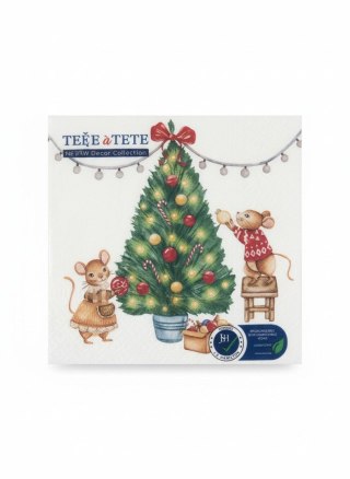 Paw Serwetki BN Tiny Christmas mix papier Paw (TL235400)