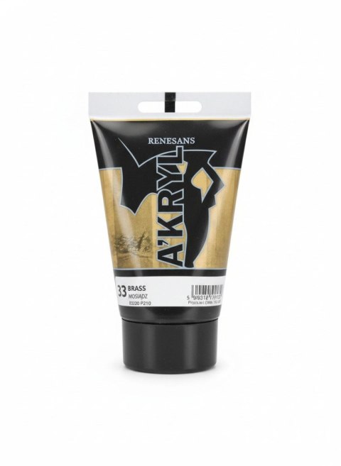 Renesans Farba akrylowa Mosiądz kolor: Mosiądz 100ml Renesans (33)