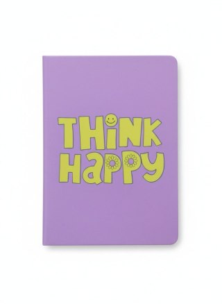 Sadpex Notes (notatnik) THINK HAPPY.. A5/96 = A4 96k. linia Sadpex (110034)