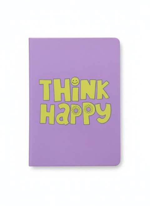 Sadpex Notes (notatnik) THINK HAPPY.. A5/96 = A4 96k. linia Sadpex (110034)
