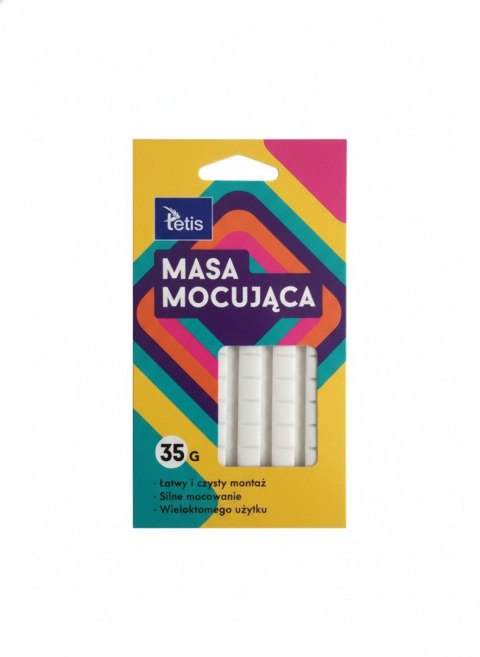Tetis Masa mocująca biała 35g Tetis (BG010-D(12))