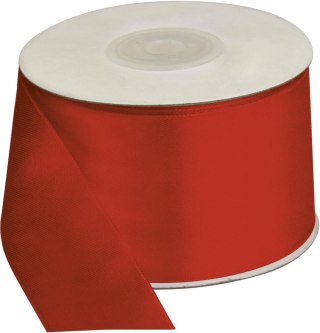 Titanum Wstążka Craft-Fun Series satynowa 50x25 [mm x m] czerwona Titanum (50MM/25M 007)