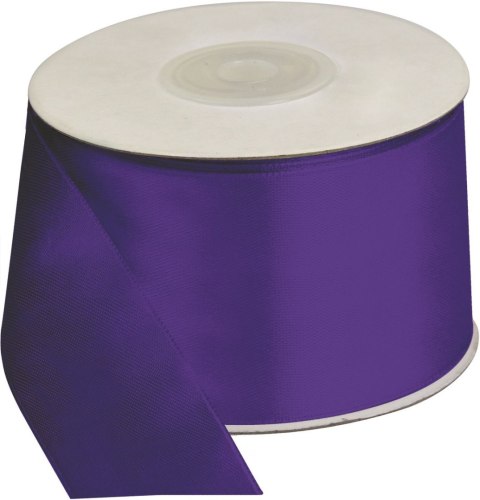 Titanum Wstążka Craft-Fun Series satynowa 50x25 [mm x m] purpurowy Titanum (062)