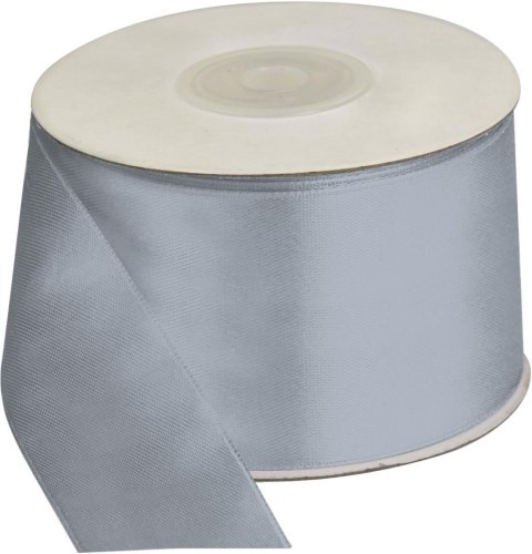 Titanum Wstążka Craft-Fun Series satynowa 50x25 [mm x m] srebrny Titanum (50MM/25M 018)