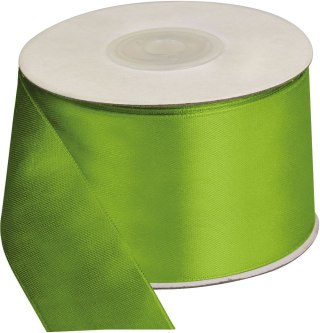 Titanum Wstążka Craft-Fun Series satynowa 50x25 [mm x m] zielone jabłko Titanum (50/25/75)