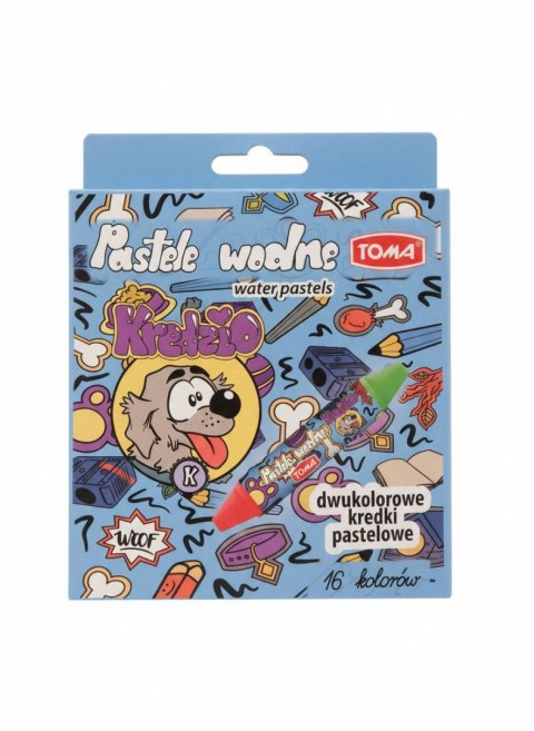 Toma Kredki akwarelowe WODNE 16 kol. Toma (TO-586)