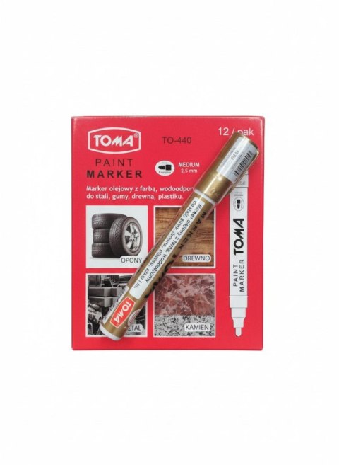 Toma Marker olejowy miedziany wkład miedziany 2,5mm Toma (TO-440 6 4)