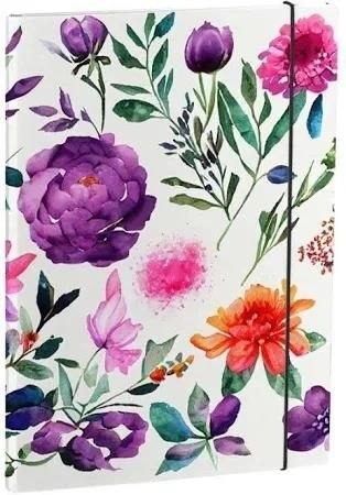 VauPe Teczka z szerokim grzbietem na gumkę FLORIA A4 VauPe (310/93)