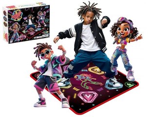 Adar Mata do ćwiczeń do tańczenia 90x90cm, na baterie Adar (629578)