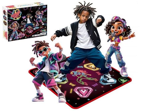 Adar Mata do ćwiczeń do tańczenia 90x90cm, na baterie Adar (629578)