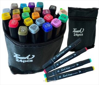 Bemag Flamaster zestaw w torbie 24 kol. Bemag (789398)