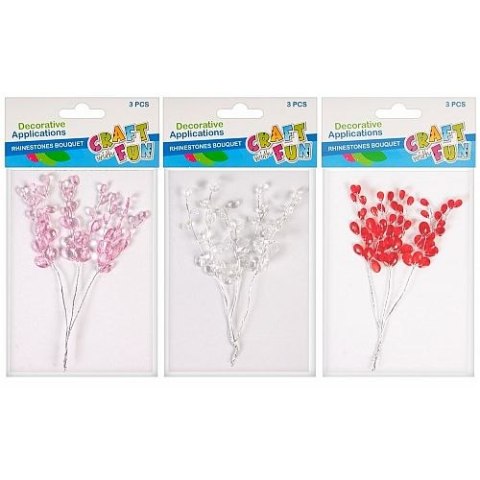 Craft with Fun Kwiaty bukiet kryształowy Craft with Fun (404578)