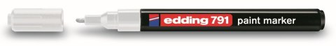 Edding Marker specjalistyczny 791 wkład biały 1,0-2,0mm okrągła końcówka Edding