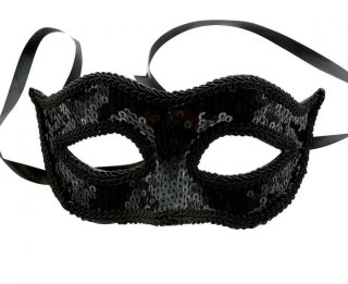 Godan Maska cekinowa czarna Godan (YH-MCCZ)