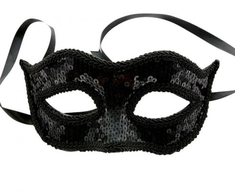 Godan Maska cekinowa czarna Godan (YH-MCCZ)