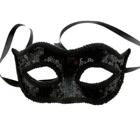Godan Maska cekinowa czarna Godan (YH-MCCZ)