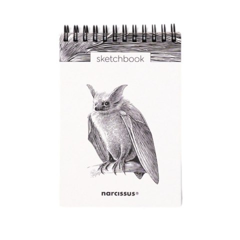 Narcissus Blok artystyczny szkicownik nietoperz A6 60k Narcissus
