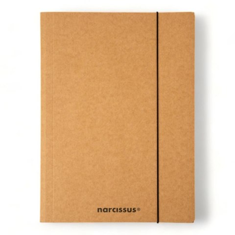 Narcissus Teczka do podpisu eco A4 szara tektura Narcissus