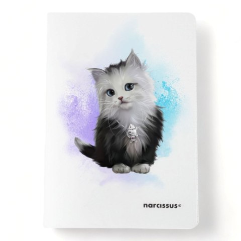 Narcissus Zeszyt PP A4 32k. 80g linia Narcissus