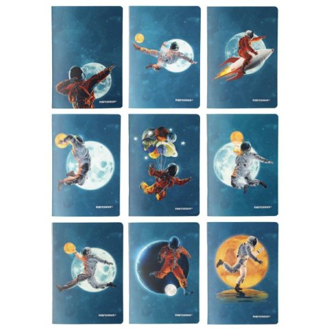 Narcissus Zeszyt cosmo PP A5 32k. 80g krata Narcissus